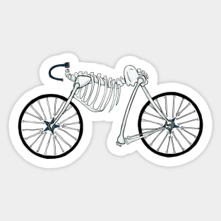 Bone Bike Sticker